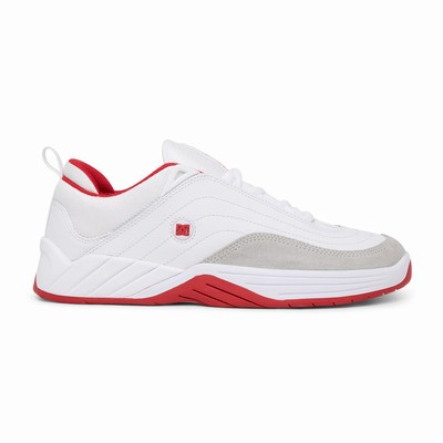 DC Williams Slim Men's Red/White/Grey Skate Shoes Australia Online UWA-429